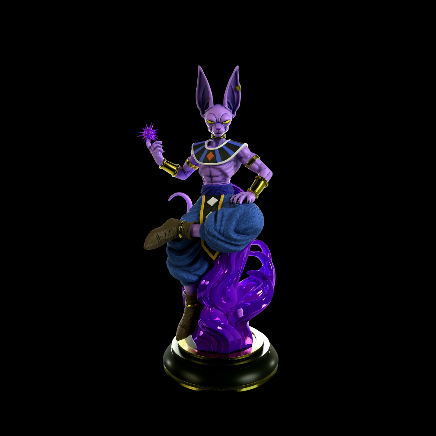 Figura 3D de Beerus - Full3Dprint