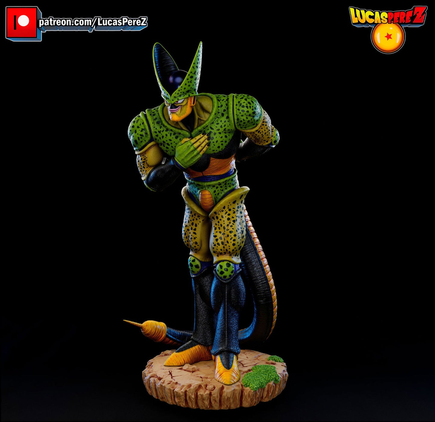 Figura 3D de Cell Semiperfecto - Full3Dprint