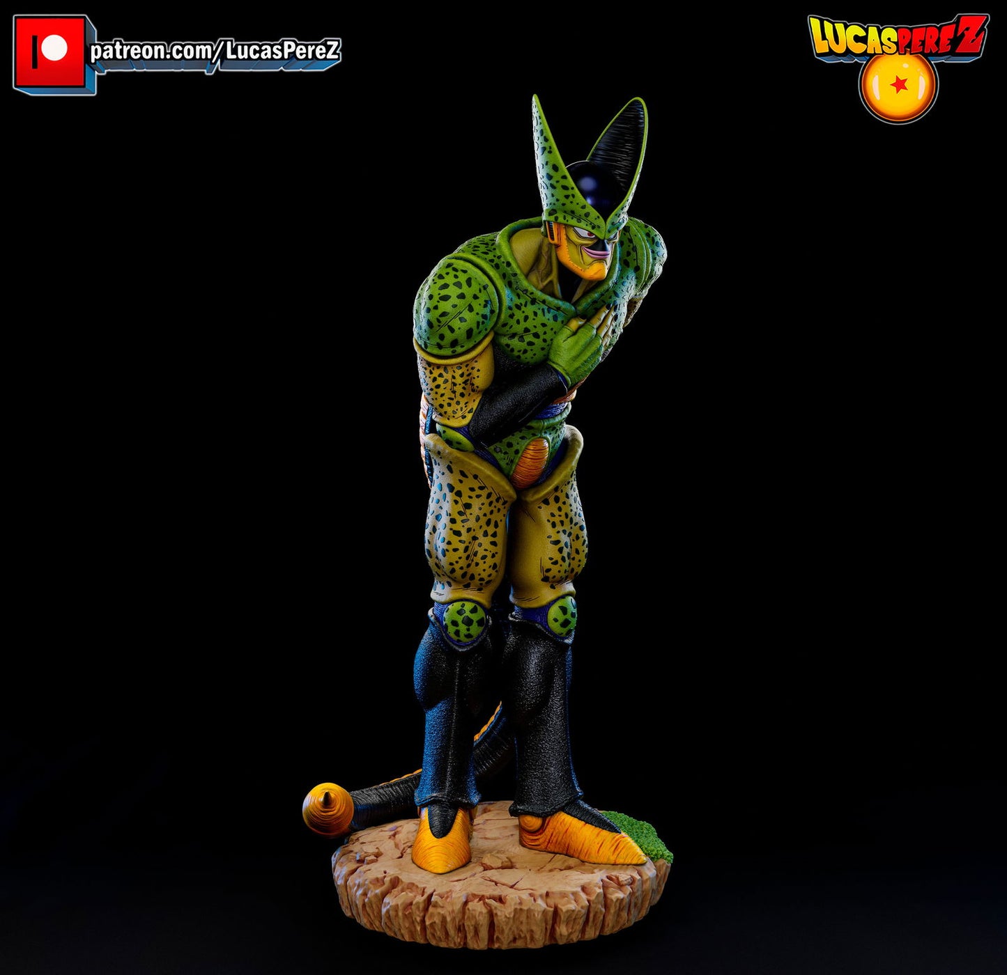 Figura 3D de Cell Semiperfecto - Full3Dprint