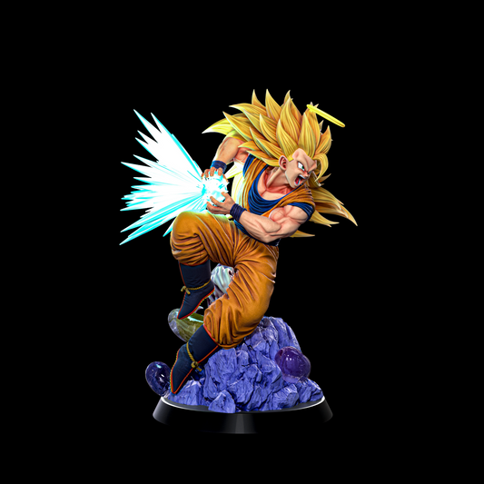 Figura 3D de Goku SSJ3 - Full3Dprint