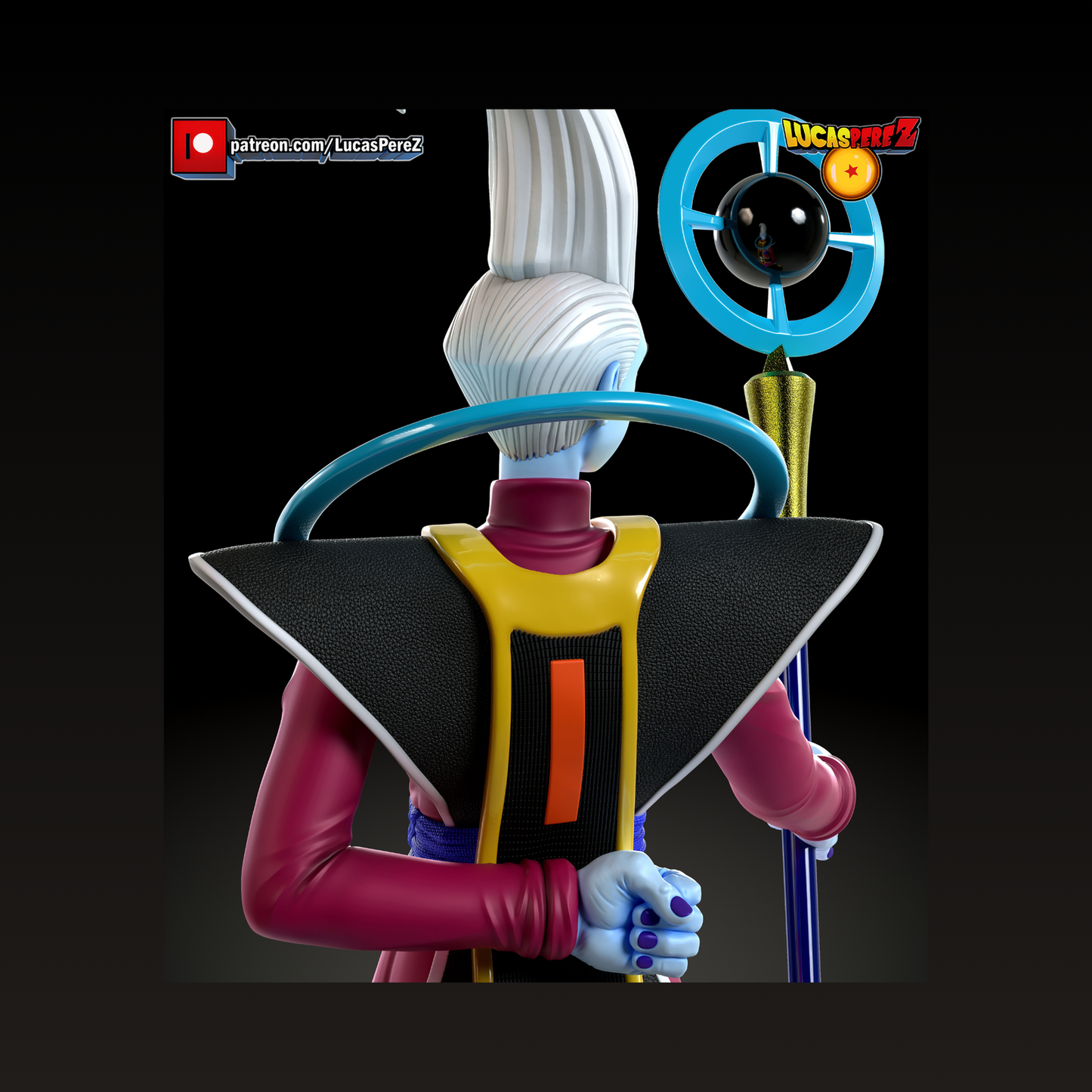 Figura 3D de Whis - Full3Dprint