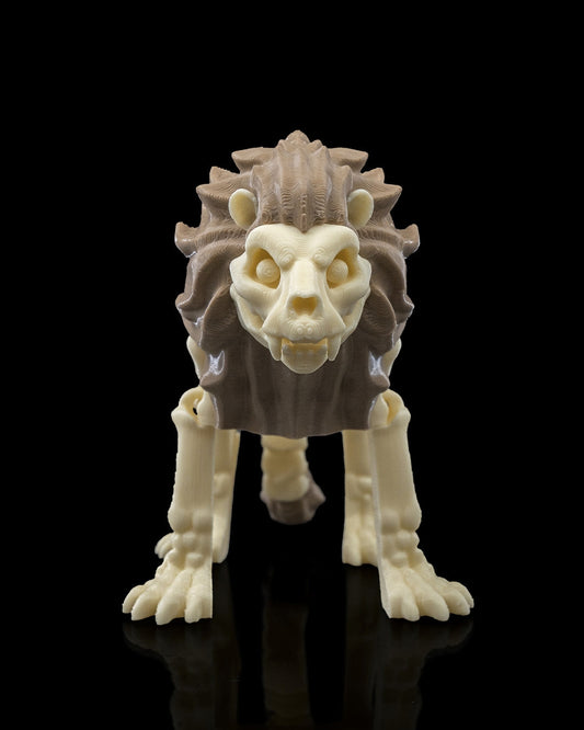 León Esqueleto - Full3Dprint