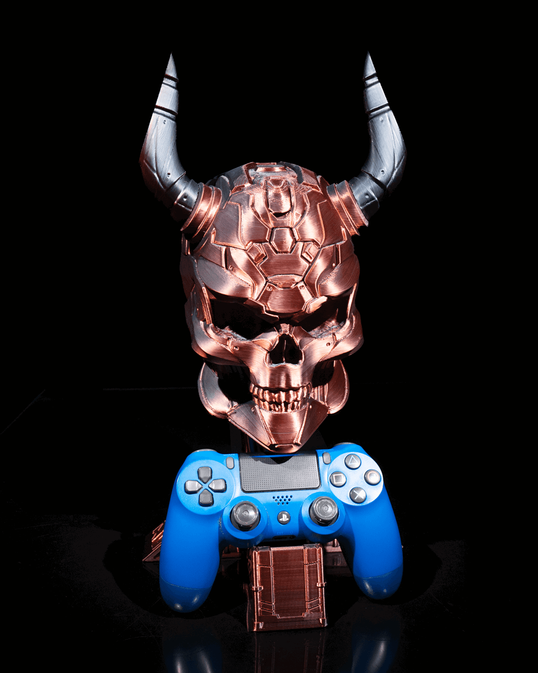 Sci-fi Skull Controller & Headphone Holder - Full3Dprint